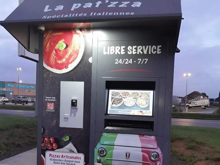 Distributeur automatique de pizza Binic-Étables-sur-Mer