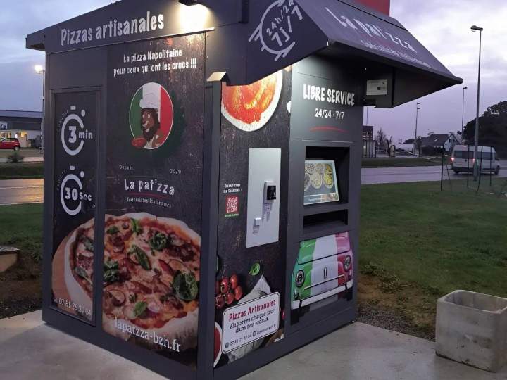 Pizzas disponibles 24h/24