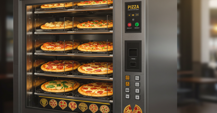 Distributeur automatique de pizza, Pordic